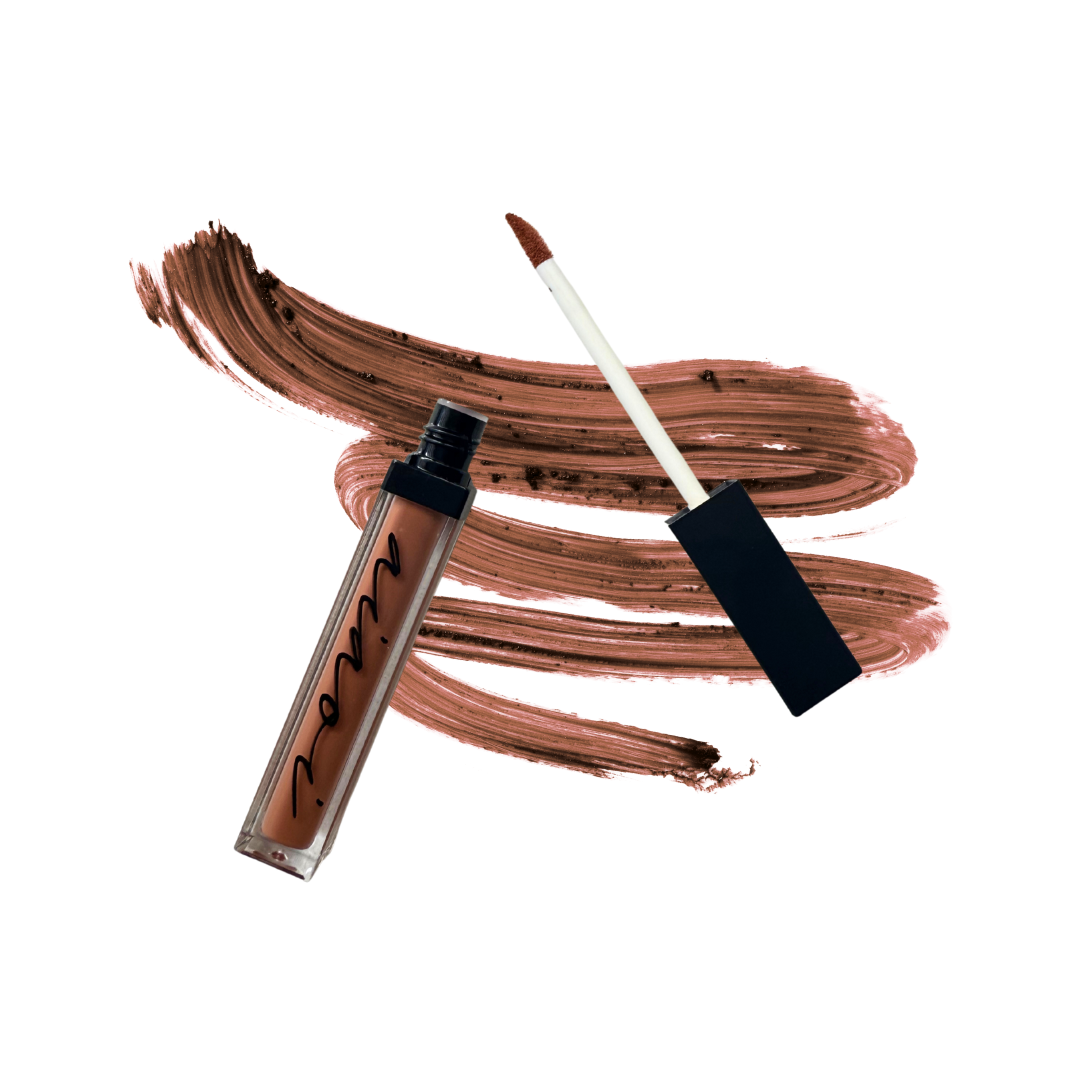 Long lasting Liquid Lipstick - Brown Nude